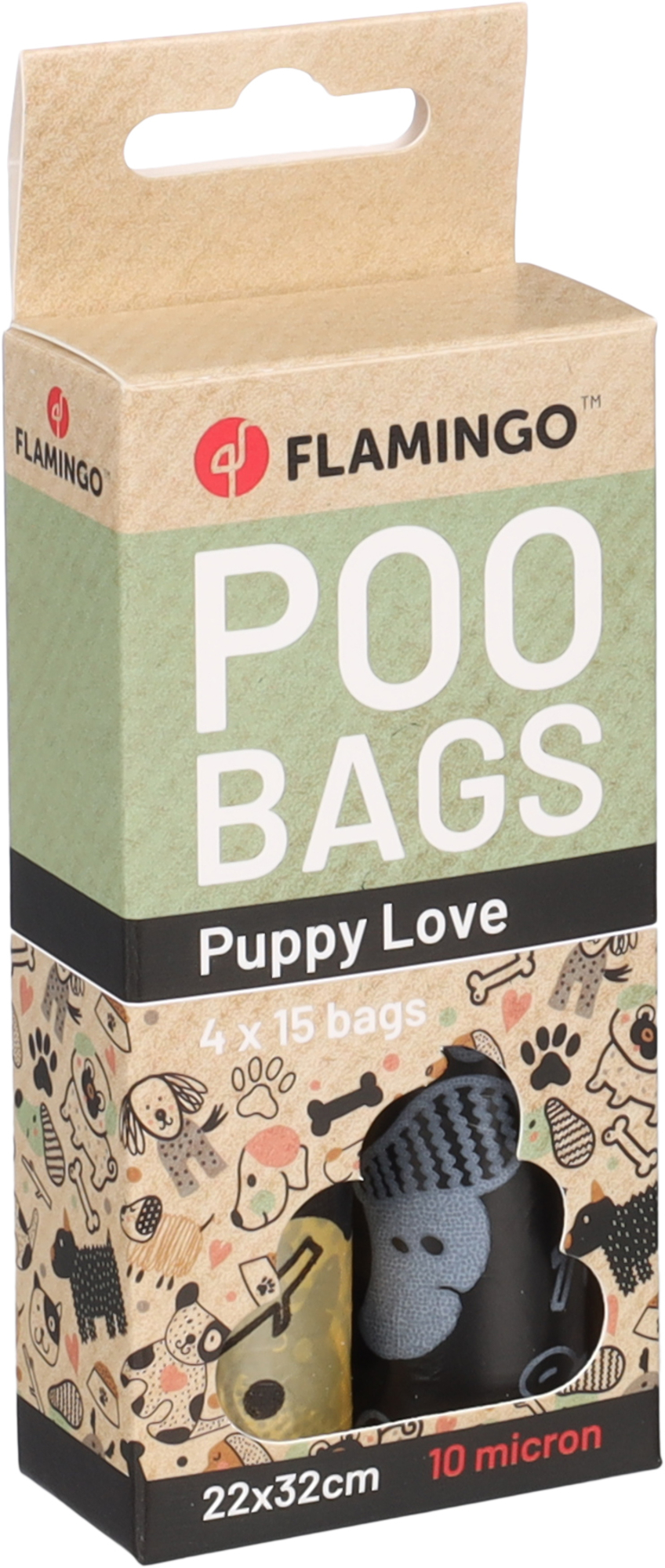 Flamingo Poop bag Fula Multiple colours