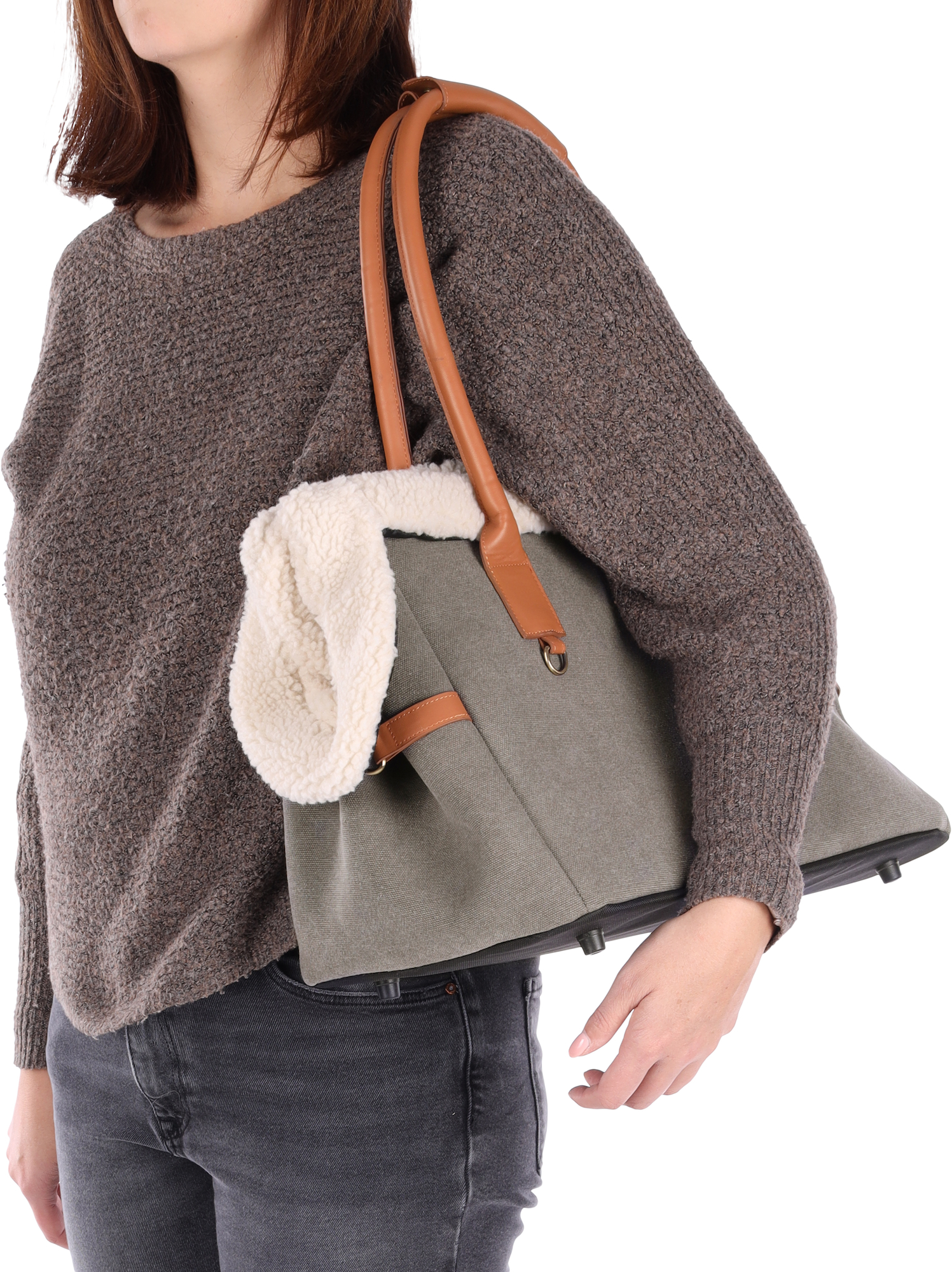 Flamingo Carrying bag Kuzco Brown