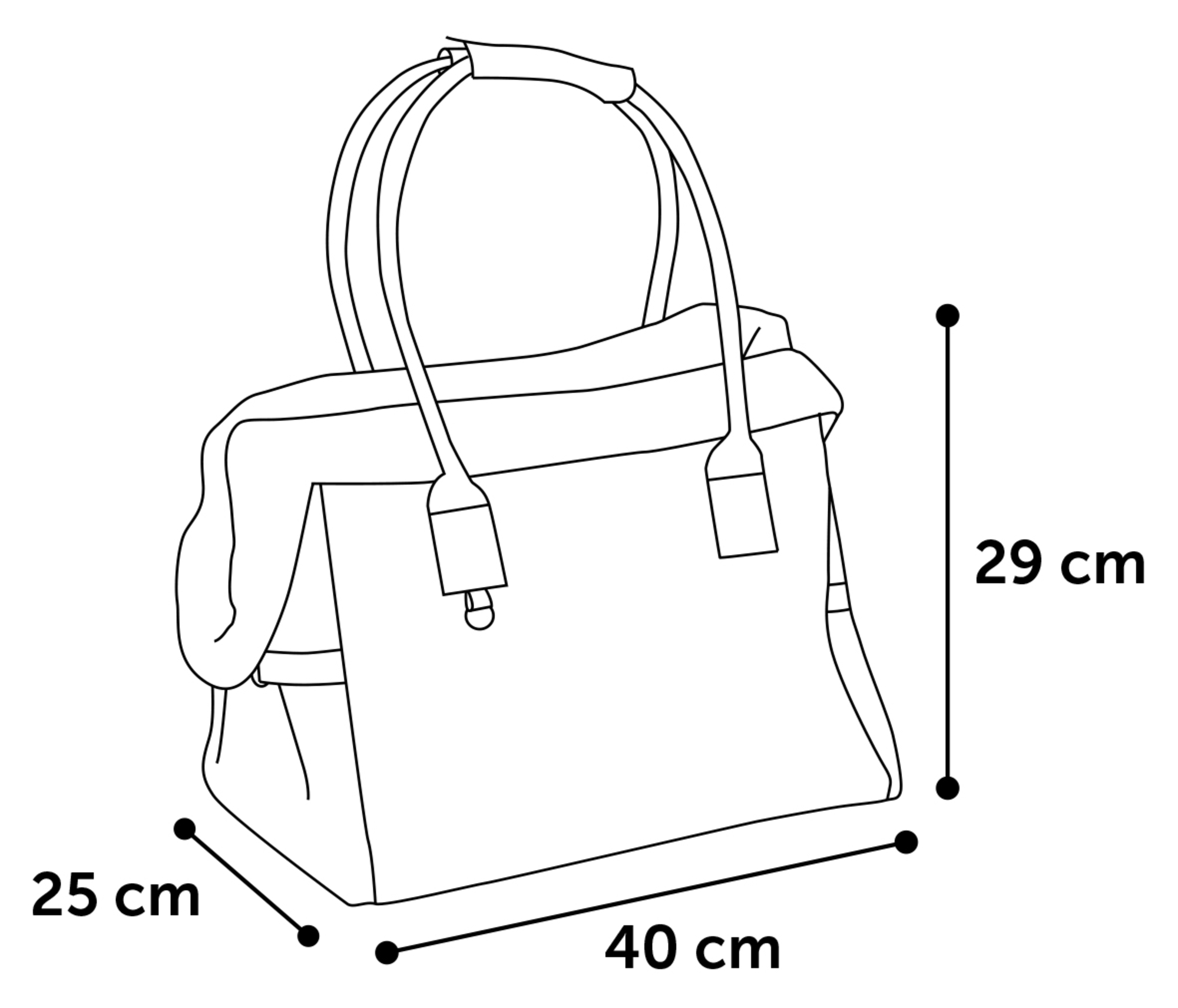 Flamingo Carrying bag Kuzco Brown