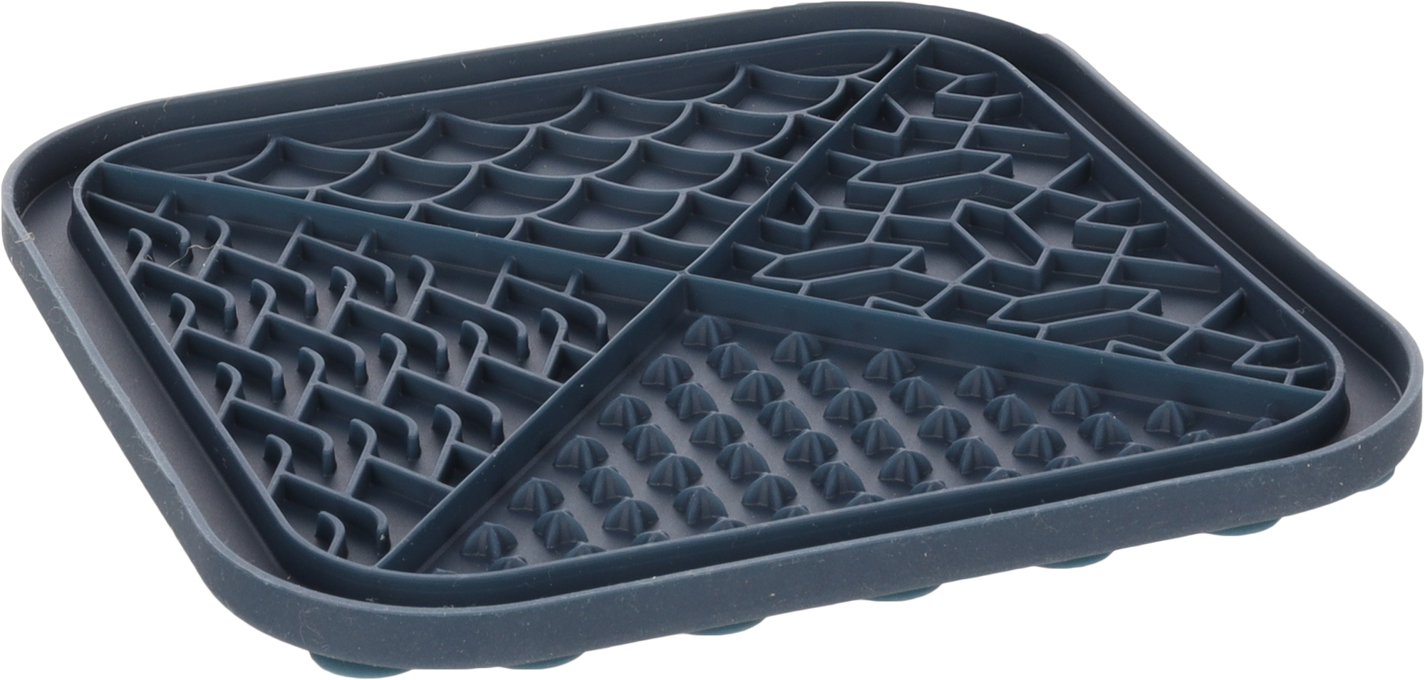 Flamingo Lick pad Tolo Square Dark blue
