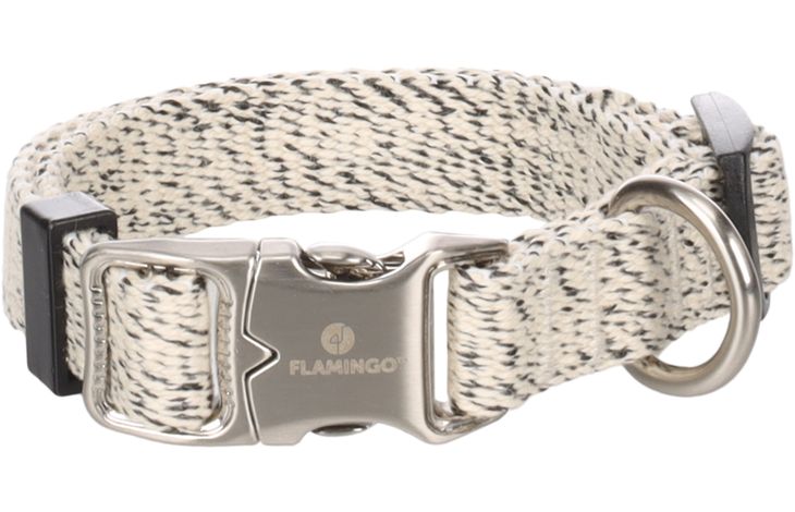 Flamingo Halsband Lago Wit & Zwart