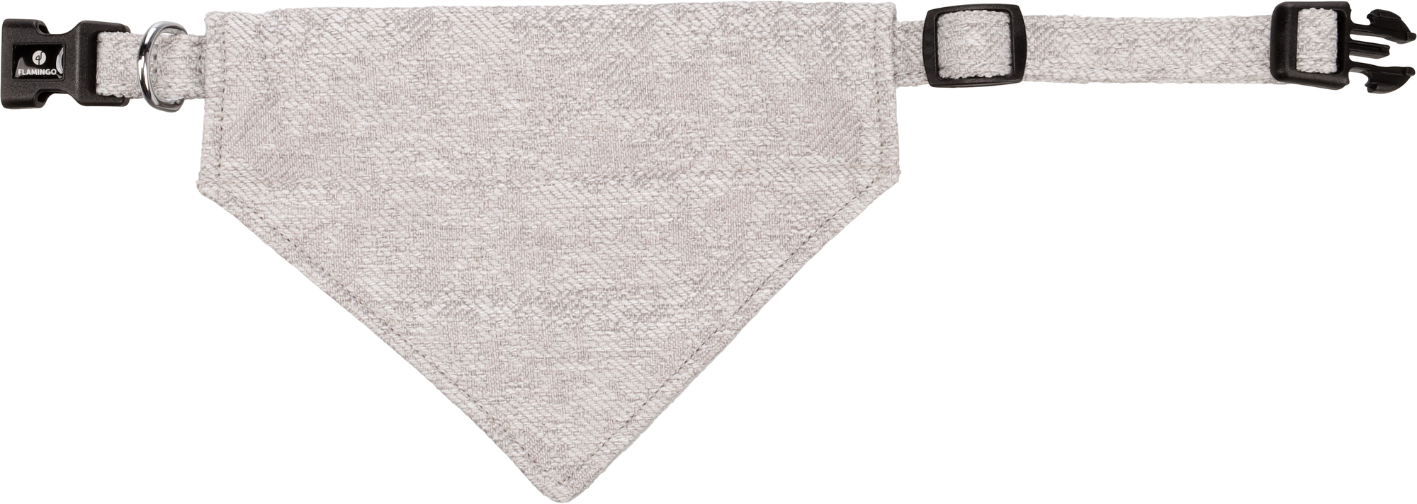 Flamingo Collar with bandana Nelson Grey