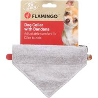 Flamingo Collar with bandana Nelson Grey