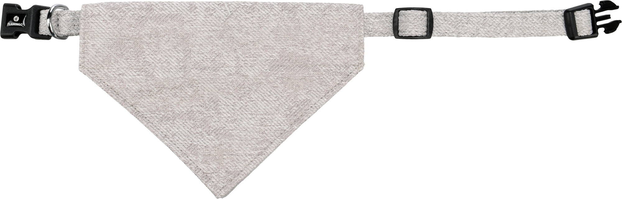 Flamingo Collar with bandana Nelson Grey