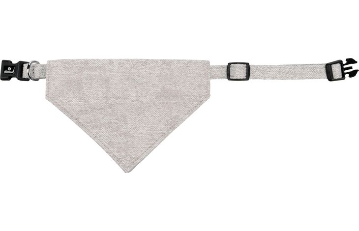 Flamingo Collar with bandana Nelson Grey