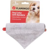 Flamingo Collar with bandana Nelson Grey