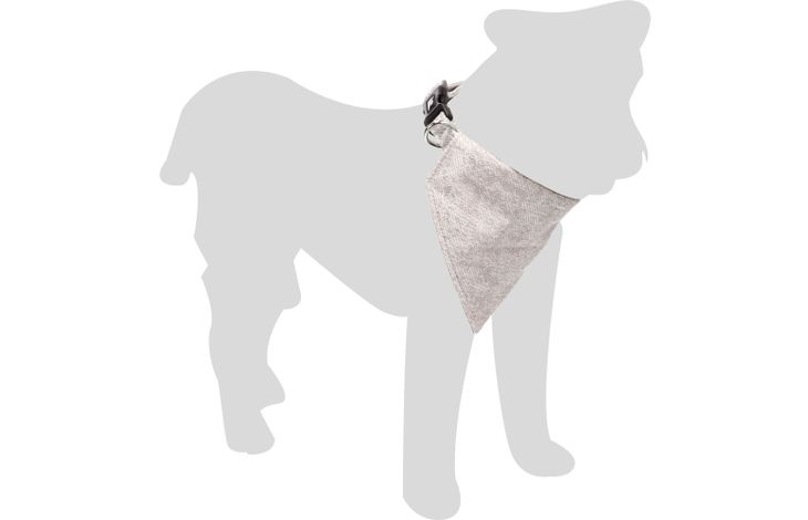 Flamingo Collar with bandana Nelson Grey
