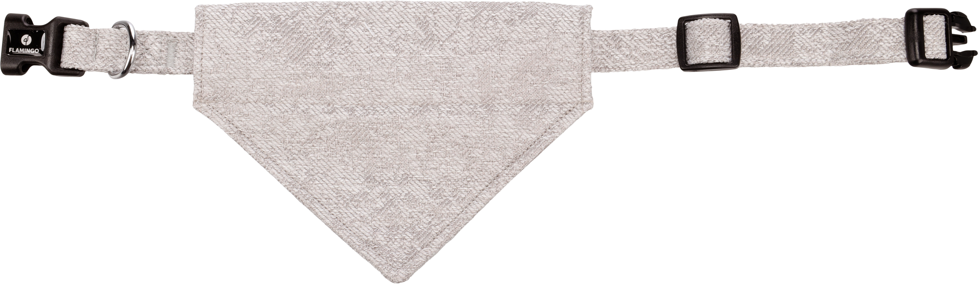Flamingo Collar with bandana Nelson Grey
