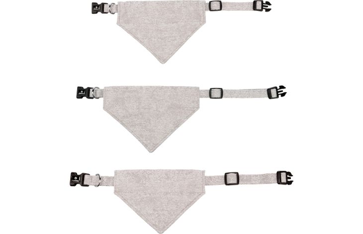 Flamingo Collar with bandana Nelson Grey
