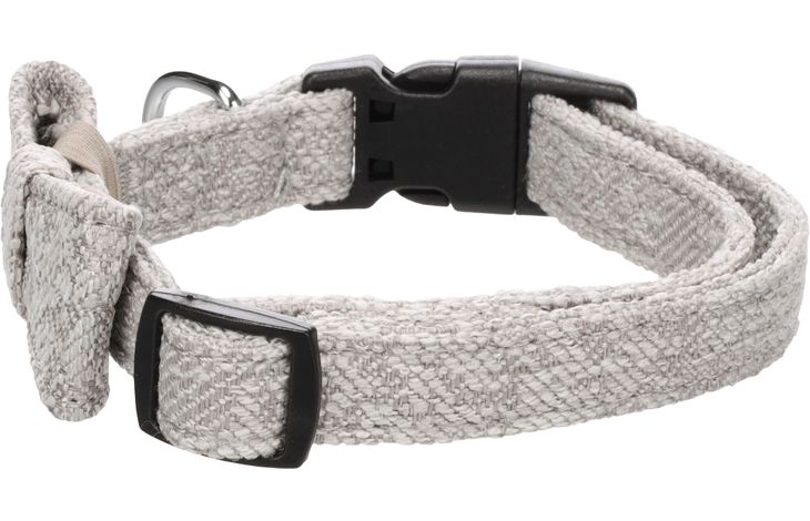 Flamingo Collar with bow tie Nelson Grey