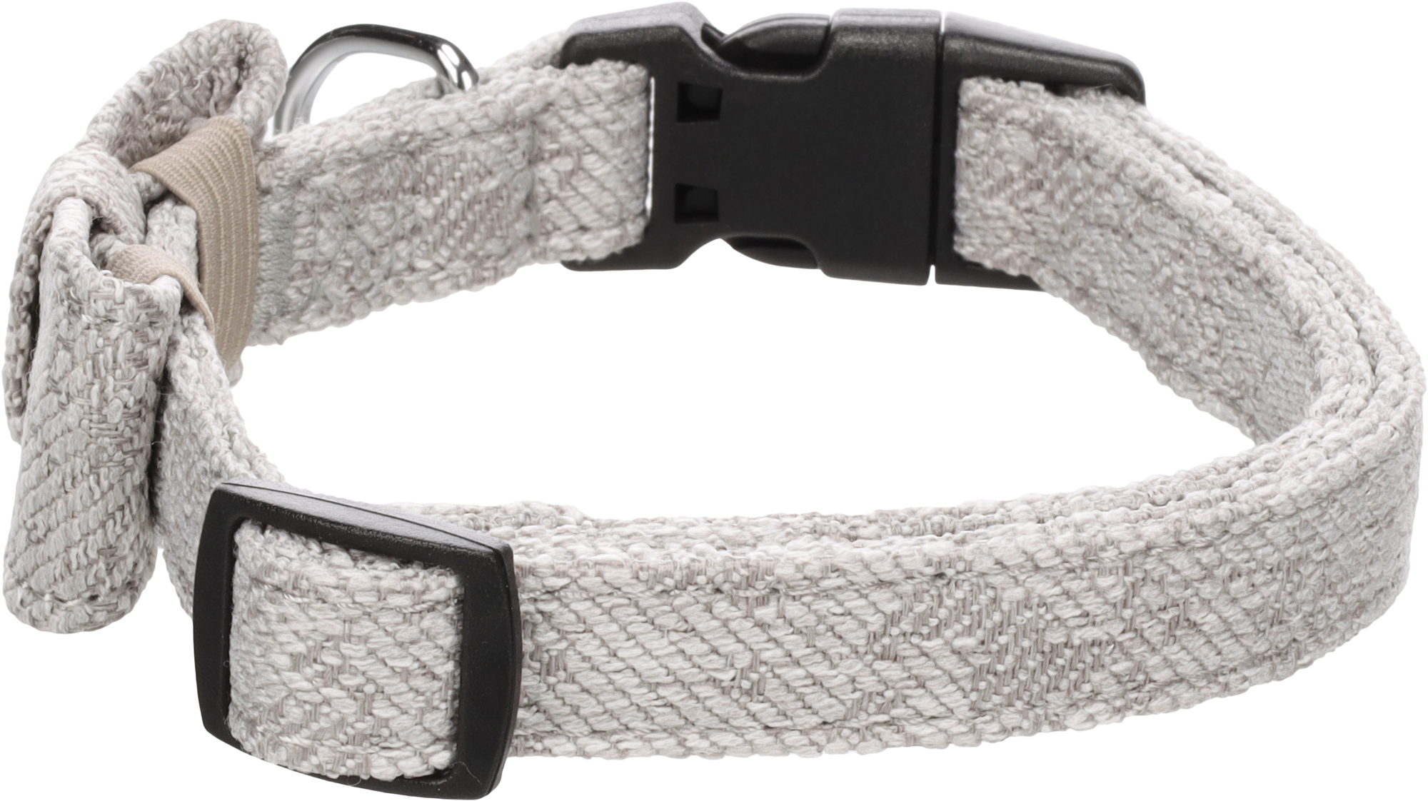 Flamingo Collare con fiocco Nelson Grigio