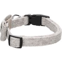 Flamingo Collare con fiocco Nelson Grigio