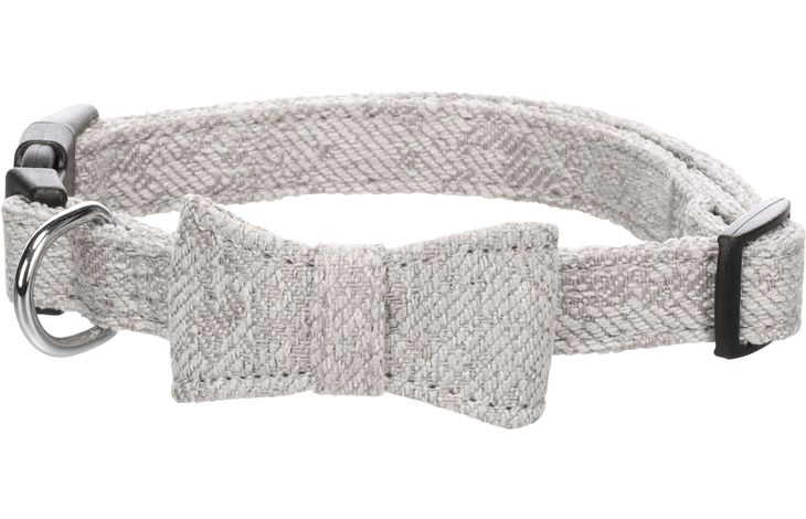 Flamingo Collare con fiocco Nelson Grigio