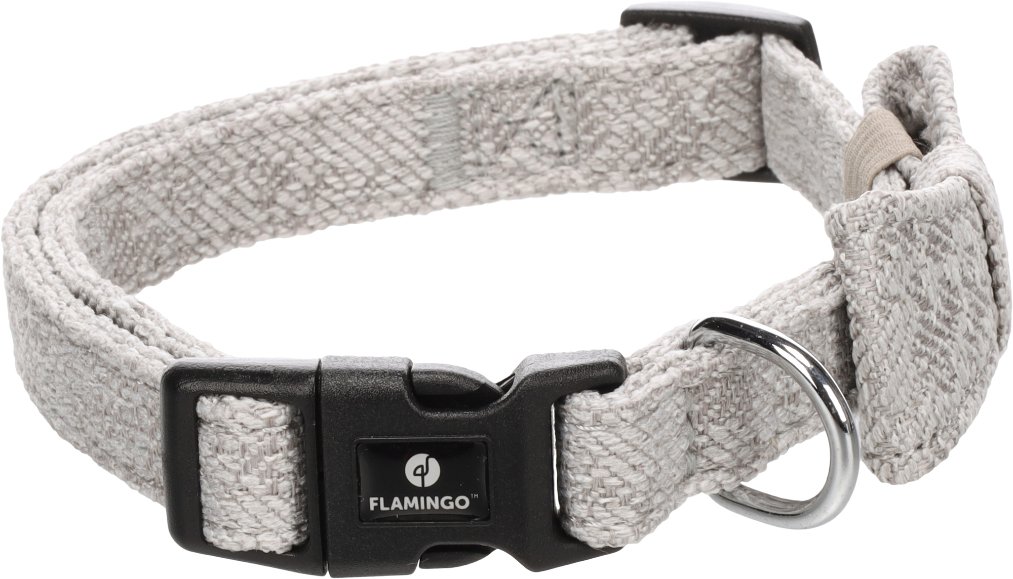 Flamingo Collare con fiocco Nelson Grigio