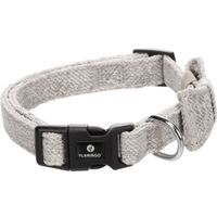 Flamingo Collare con fiocco Nelson Grigio