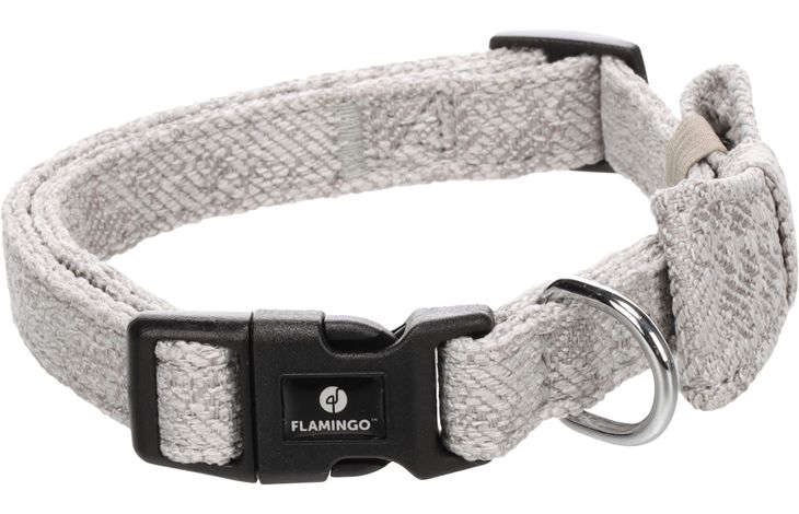 Flamingo Collare con fiocco Nelson Grigio