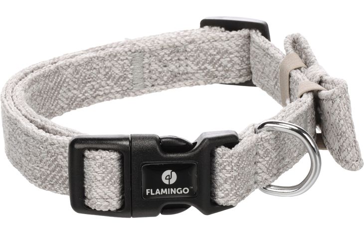 Flamingo Collar with bow tie Nelson Grey