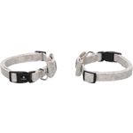 Collar with bow tie Nelson Grey