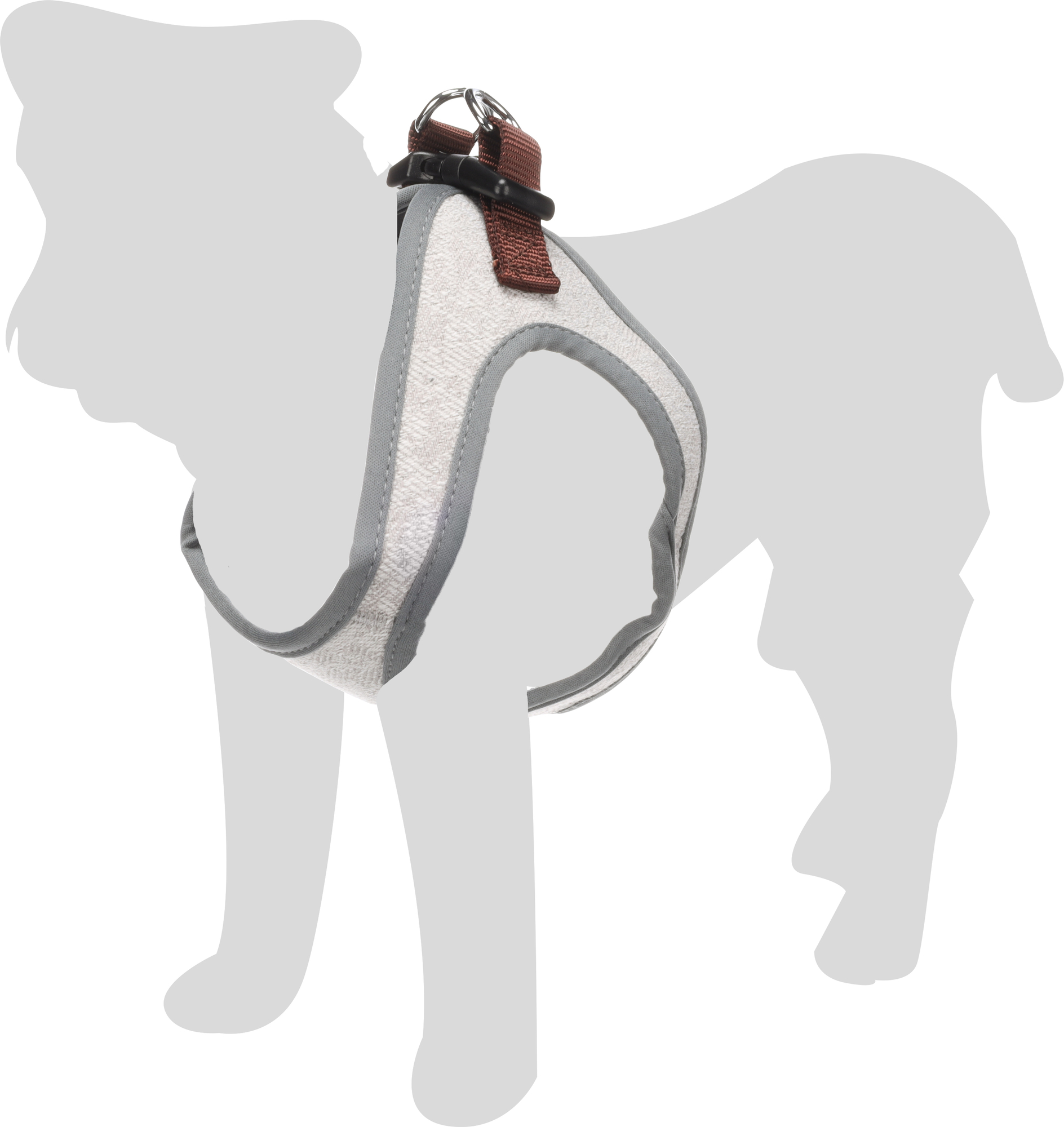 Flamingo Harness Step&Go Nelson Grey