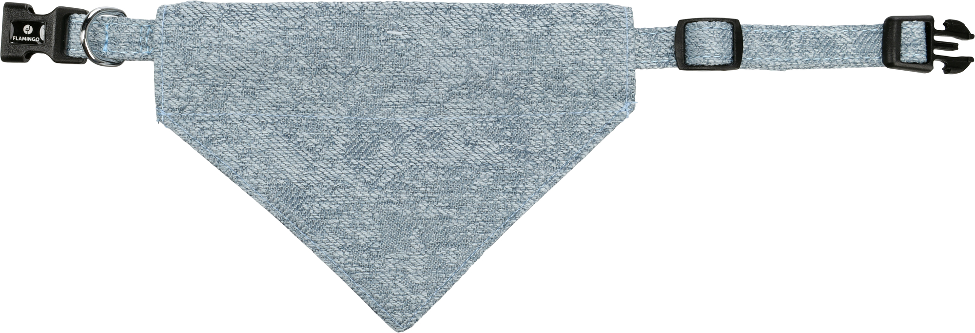 Flamingo Collar with bandana Nelson Blue