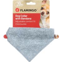 Flamingo Collar with bandana Nelson Blue