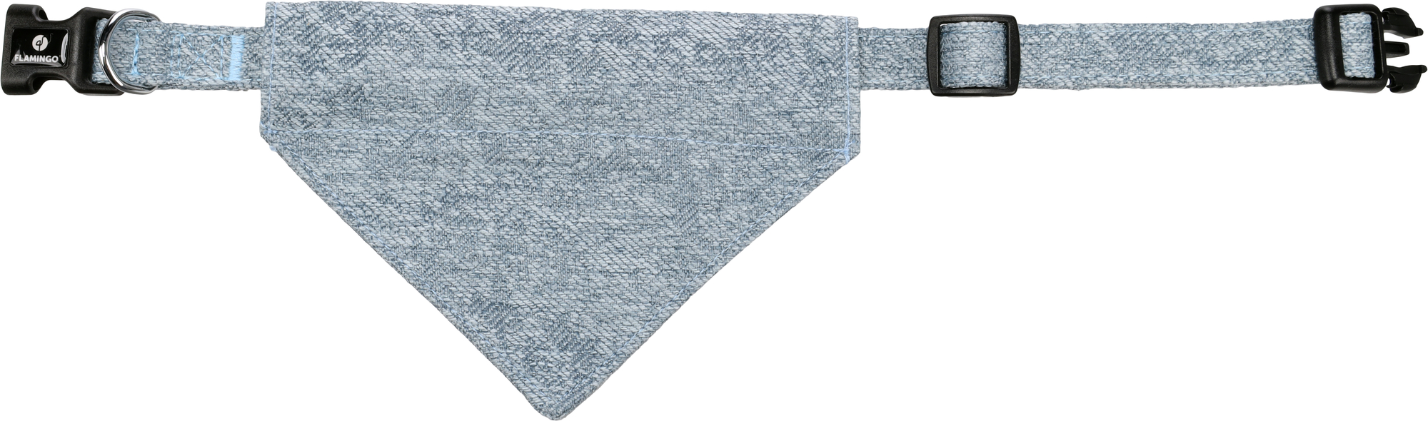 Flamingo Collar with bandana Nelson Blue