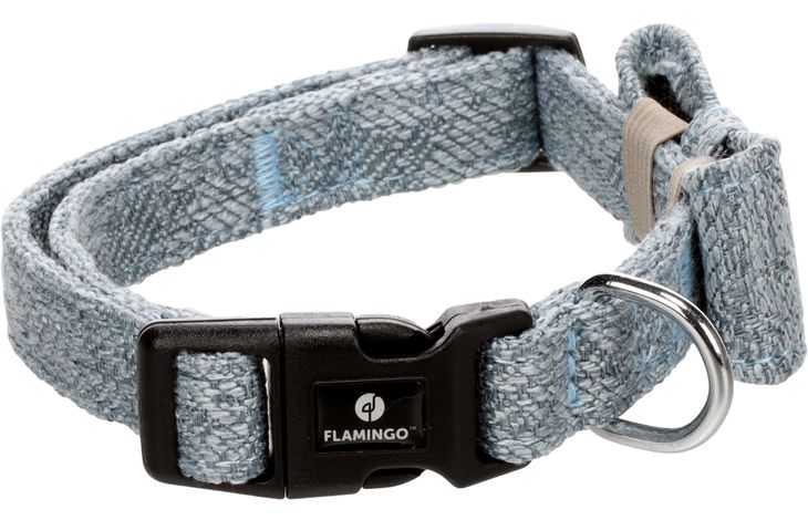 Flamingo Collar with bow tie Nelson Blue