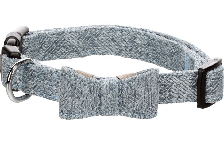 Flamingo Collar with bow tie Nelson Blue