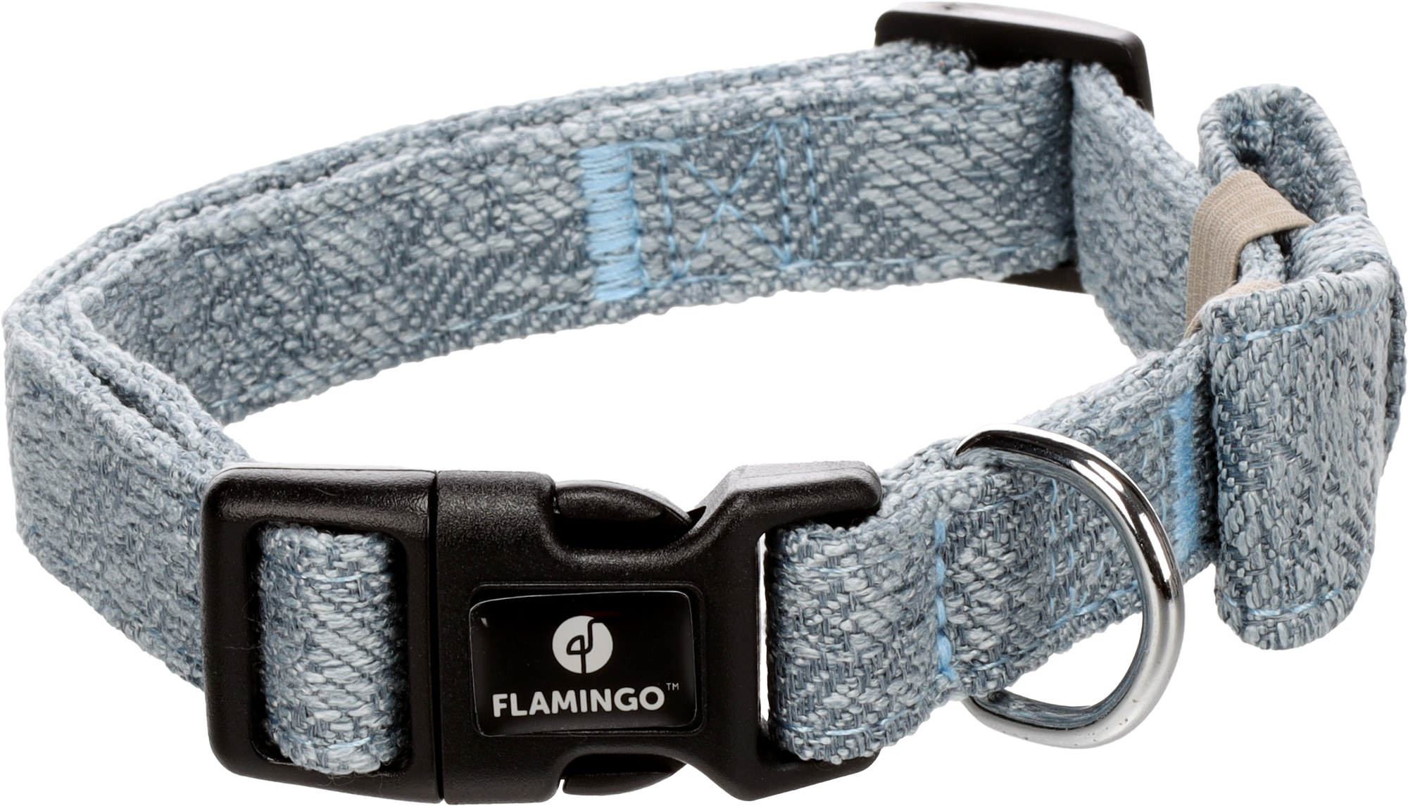 Flamingo Collar with bow tie Nelson Blue