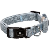Flamingo Collar with bow tie Nelson Blue