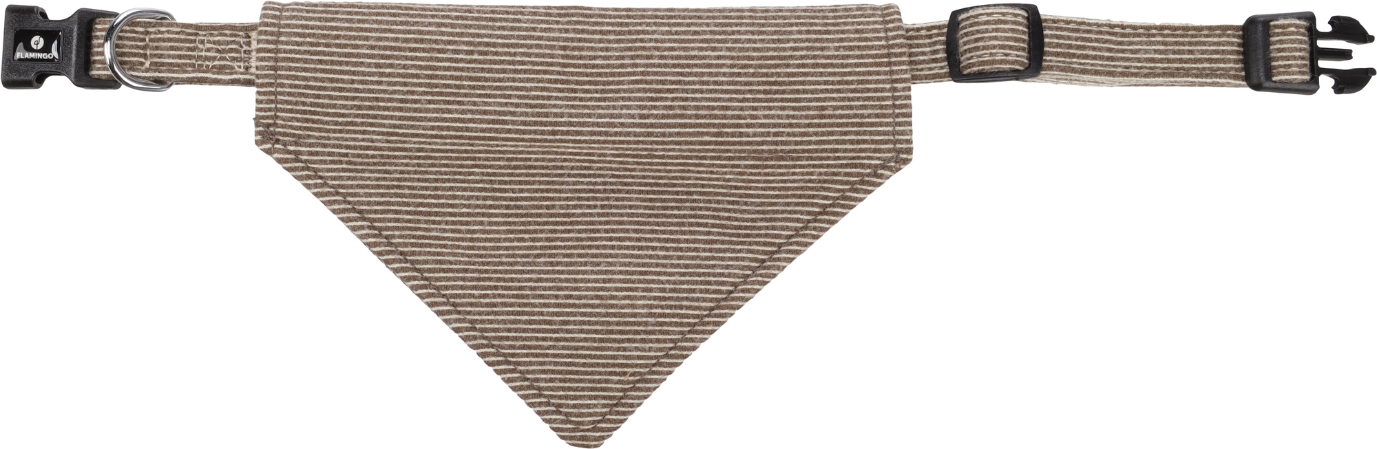 Flamingo Collar with bandana Herbert Light brown