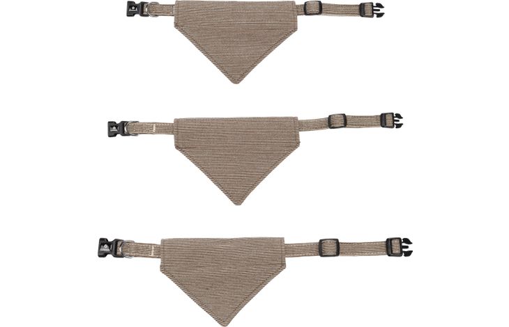 Flamingo Collar with bandana Herbert Light brown