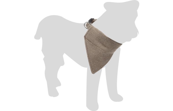 Flamingo Collar with bandana Herbert Light brown