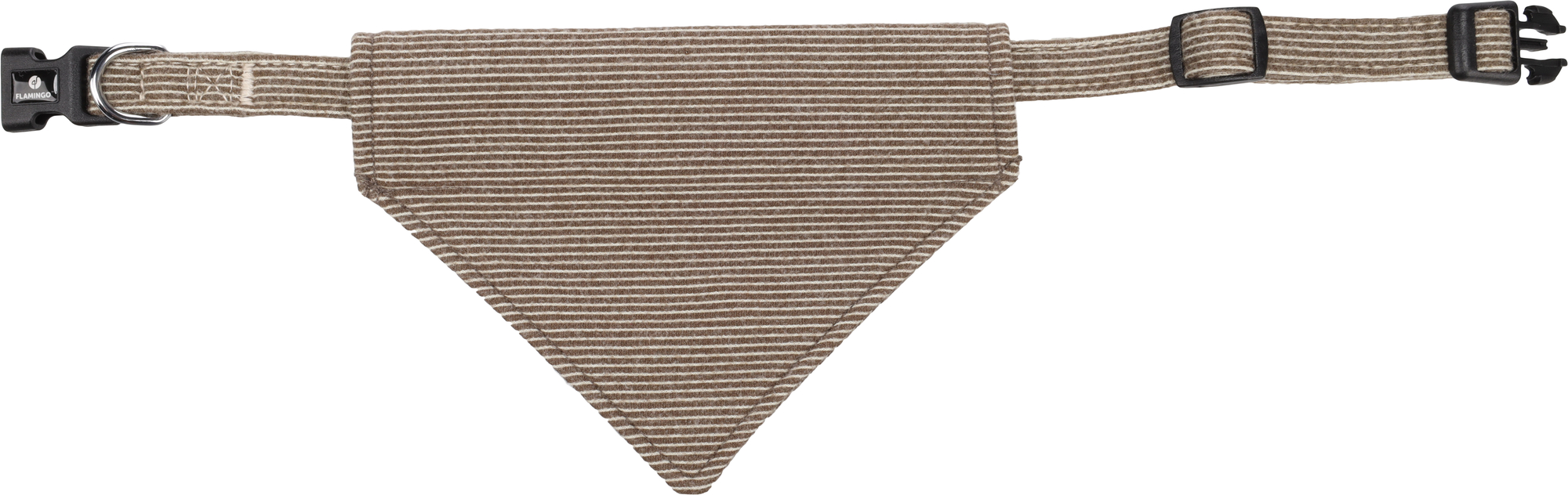 Flamingo Collar with bandana Herbert Light brown