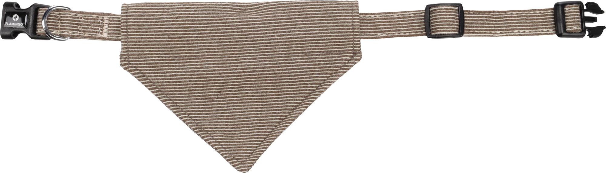 Flamingo Collar con bandana Herbert Marrón claro