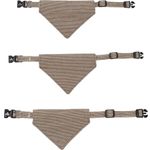 Collar with bandana Herbert Light brown