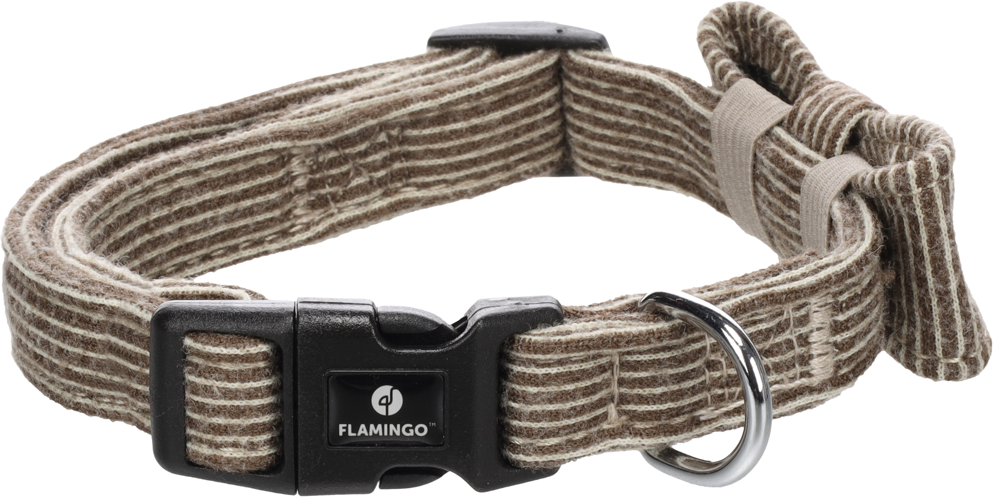Flamingo Collare con fiocco Herbert Marrone chiaro