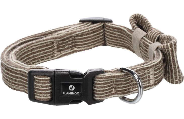 Flamingo Collare con fiocco Herbert Marrone chiaro