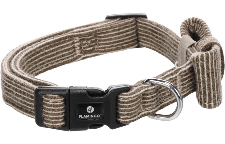 Flamingo Collar con lazo Herbert Marrón claro