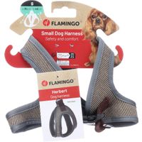 Flamingo Harness Step&Go Herbert Light brown