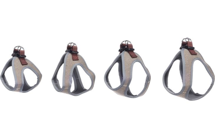 Flamingo Harness Step&Go Herbert Light brown