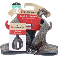 Flamingo Harness Step&Go Herbert Light brown