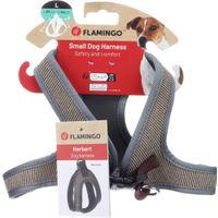 Flamingo Harness Step&Go Herbert Light brown