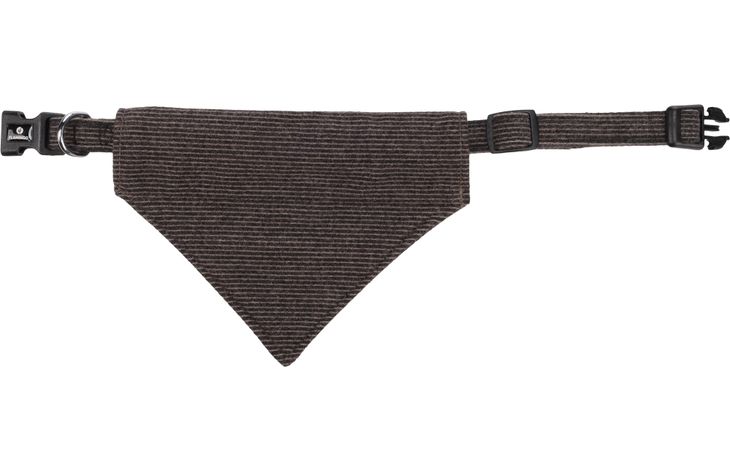 Flamingo Collar with bandana Herbert Dark brown