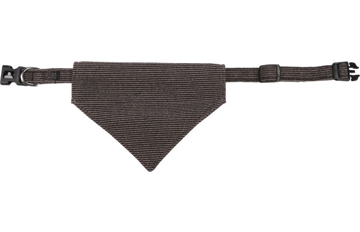 Flamingo Collar with bandana Herbert Dark brown