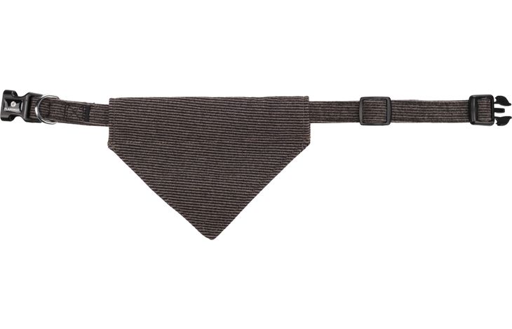 Flamingo Collar with bandana Herbert Dark brown