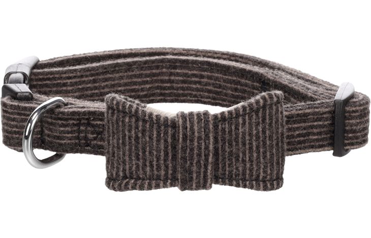 Flamingo Collar with bow tie Herbert Dark brown