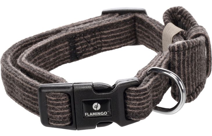 Flamingo Collar with bow tie Herbert Dark brown