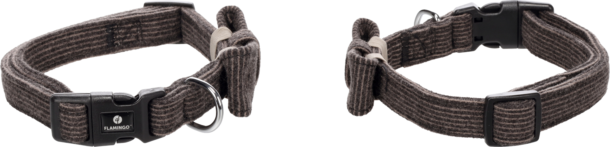 Flamingo Collar with bow tie Herbert Dark brown