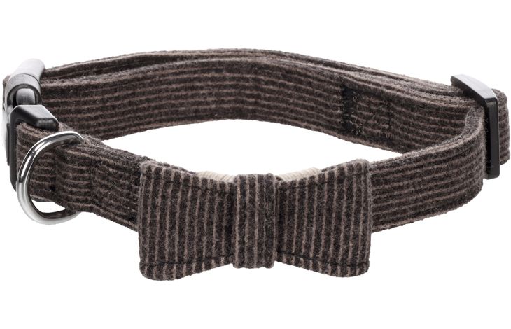 Flamingo Collar with bow tie Herbert Dark brown